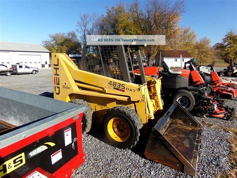 gehl skid steer 4835 specs|gehl skid steer hydraulic fluid.